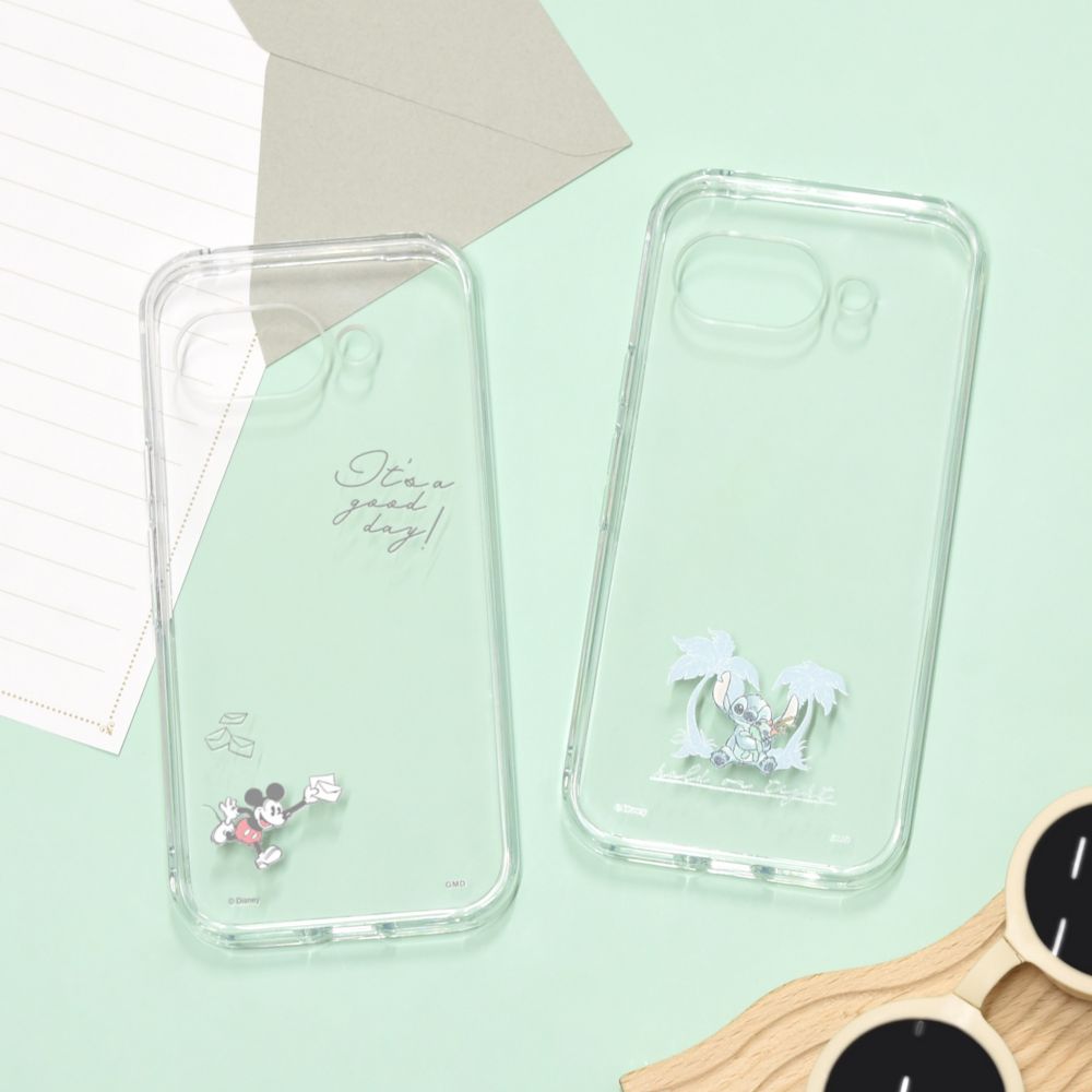 ミッキーマウス Google Pixel 9a 対応 クリアケース DNG-263MK
