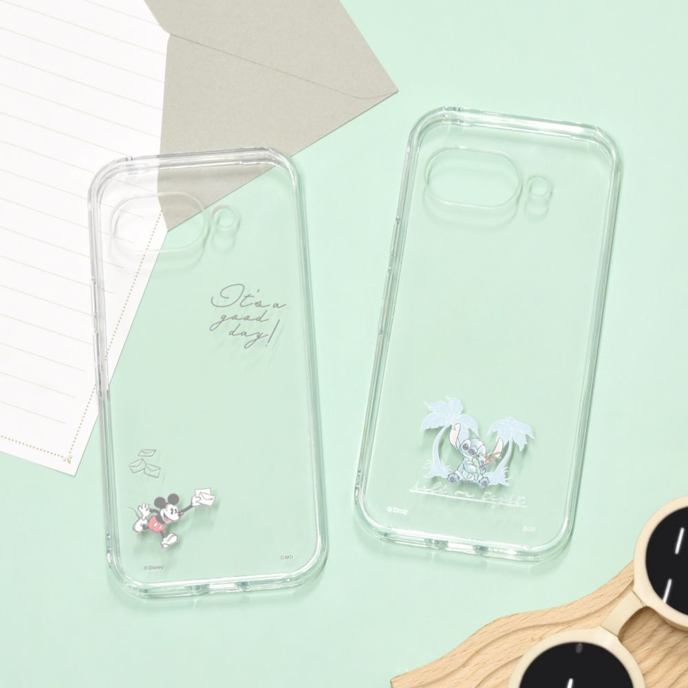 スティッチ Google Pixel 9a 対応 クリアケース DNG-263ST