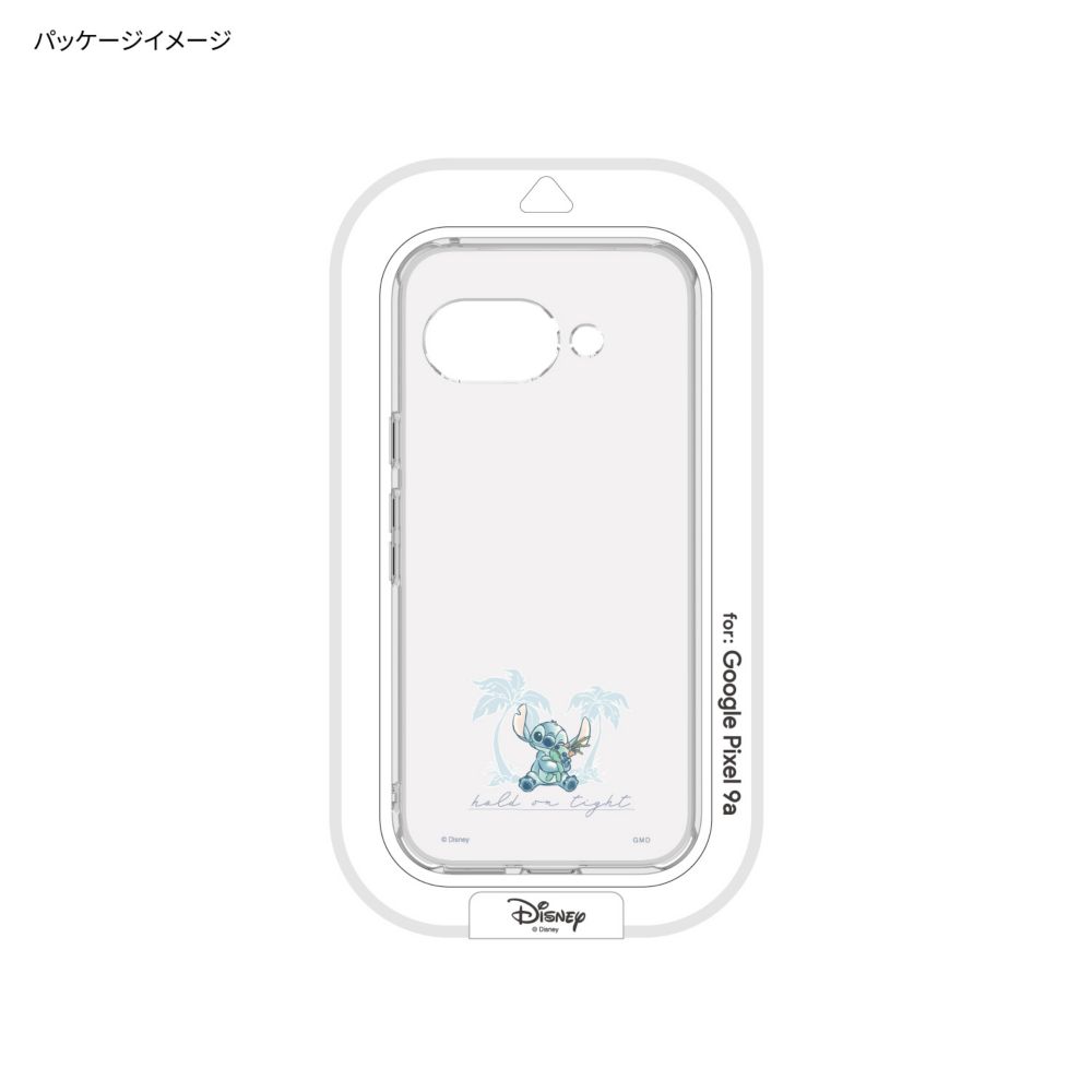 スティッチ Google Pixel 9a 対応 クリアケース DNG-263ST