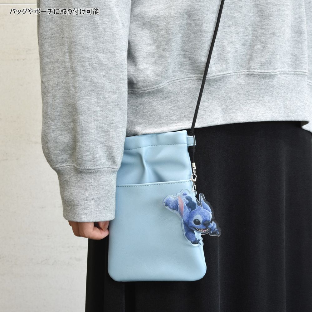 リロ＆スティッチ モバイルアクリルストラップ Lサイズ DNG-268B