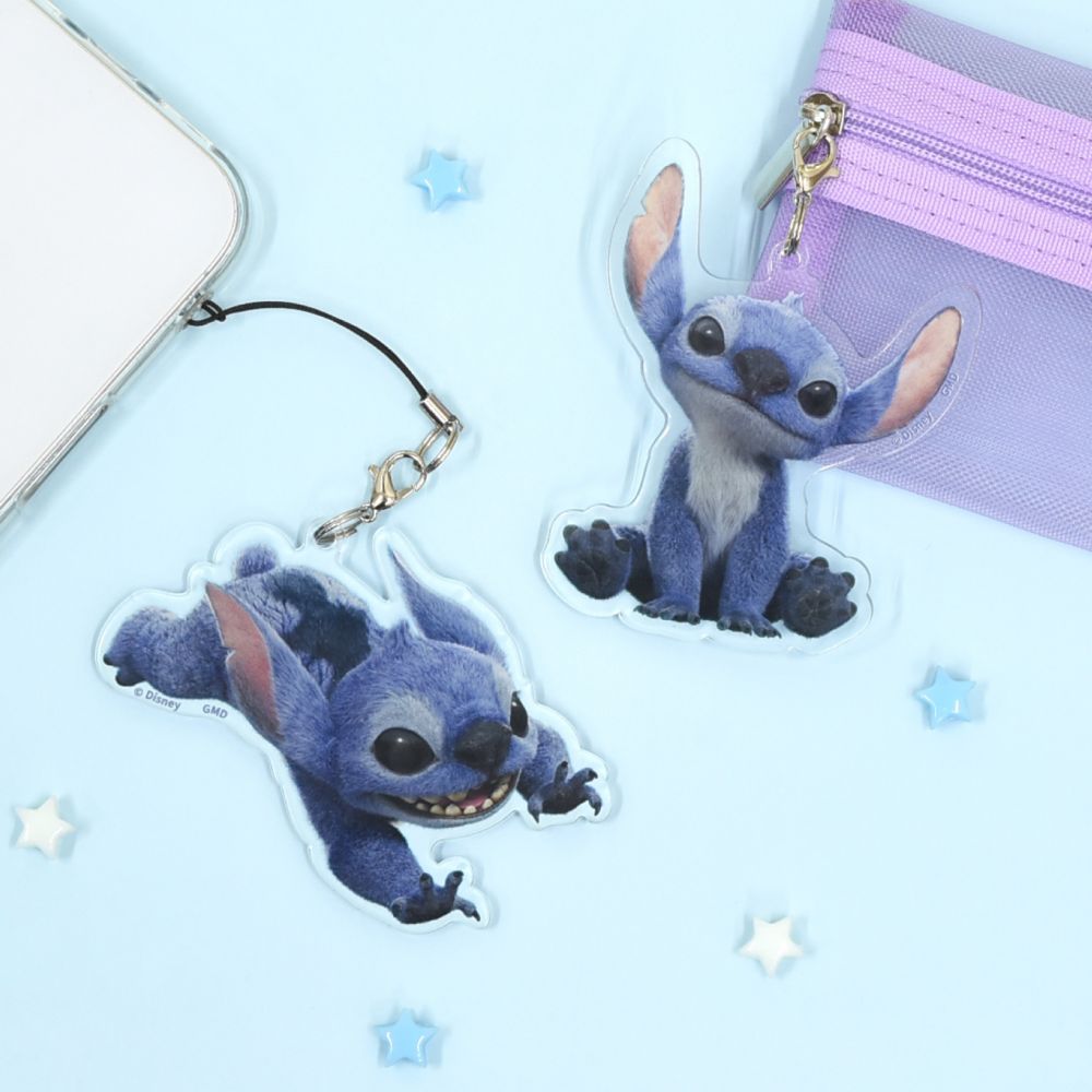リロ＆スティッチ モバイルアクリルストラップ Lサイズ DNG-268B