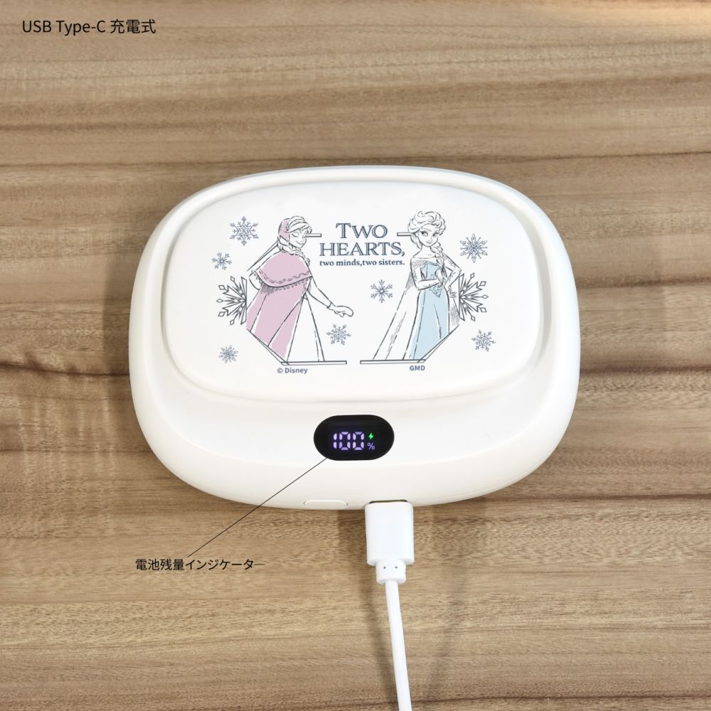 アナと雪の女王 USB充電式 3WAYクールファン DNG-270FR