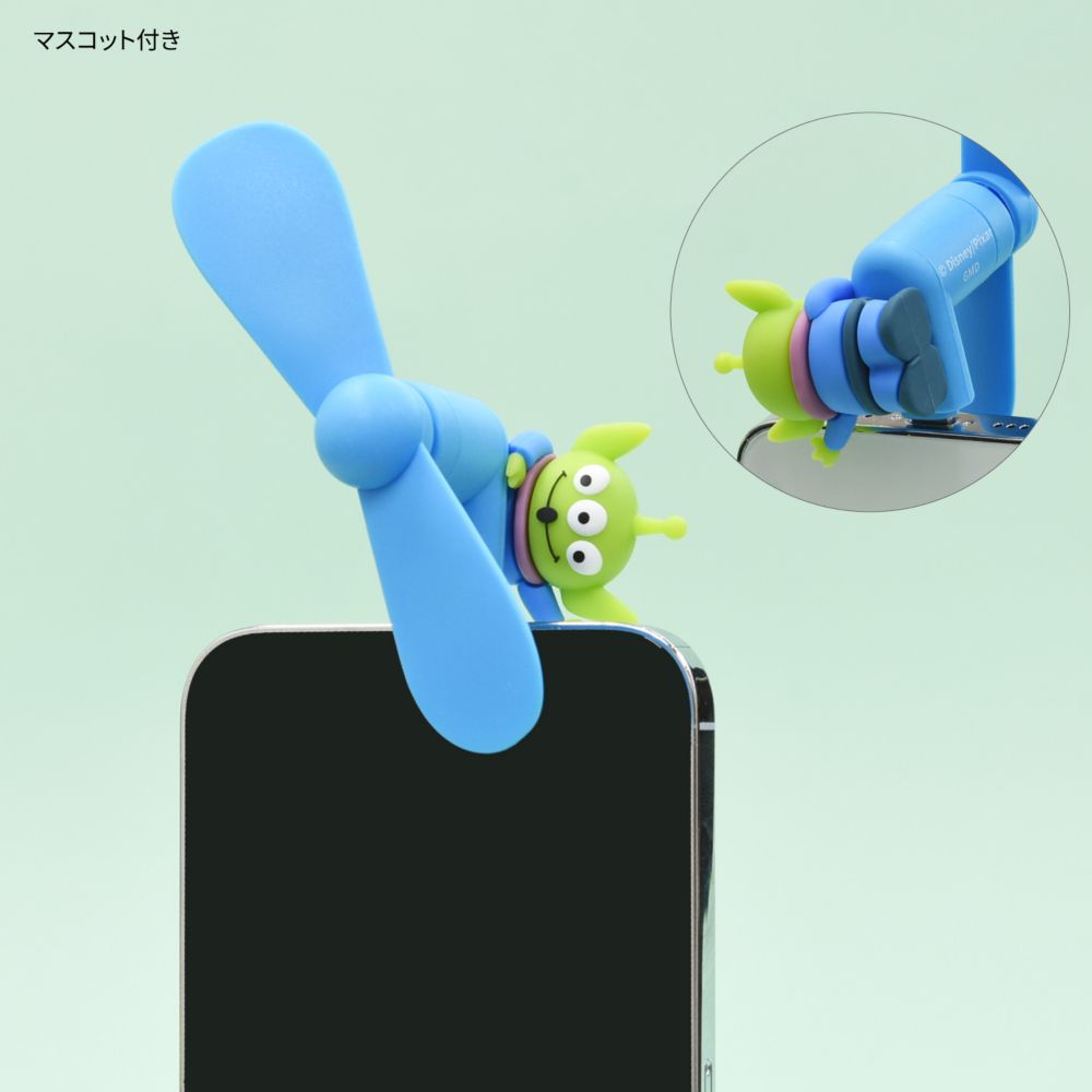 エイリアン コネクタ付き ミニクールファン （USB Type-C） DNG-272AL