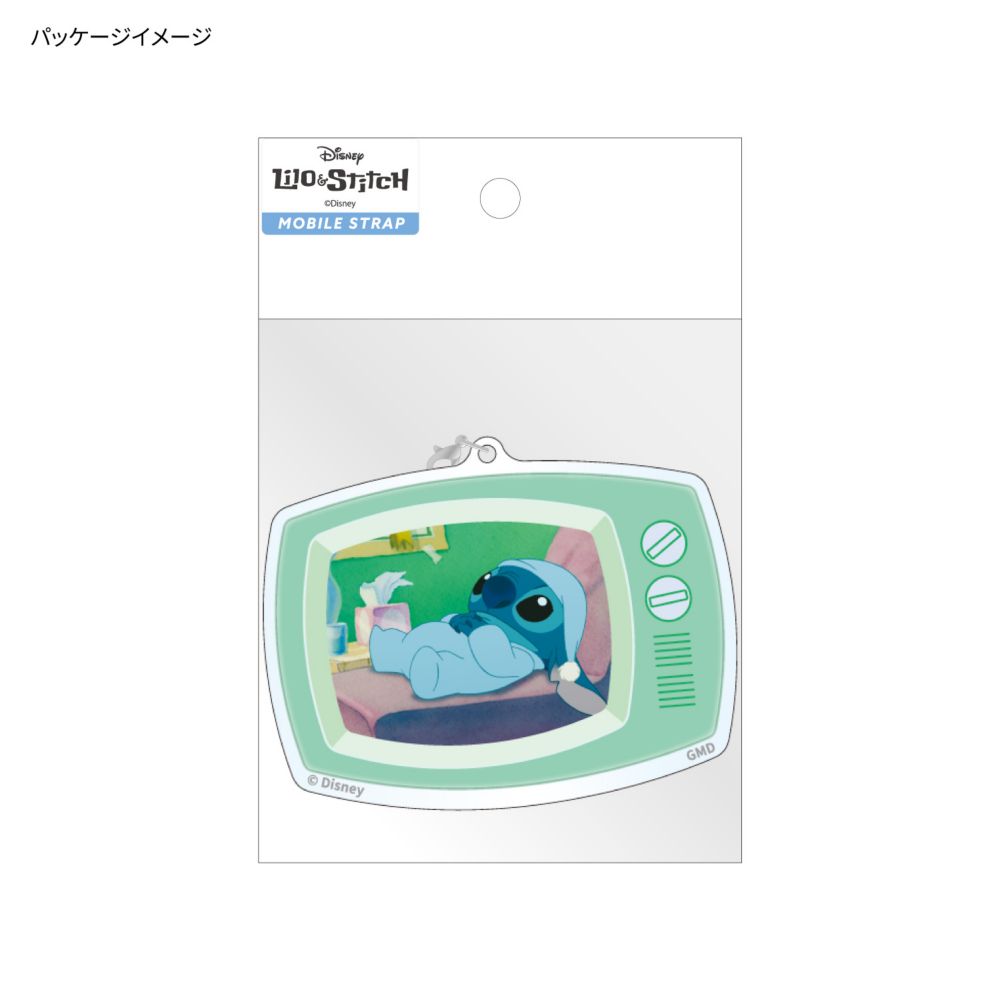 リロ＆スティッチ モバイルアクリルストラップ Lサイズ DNG-276A