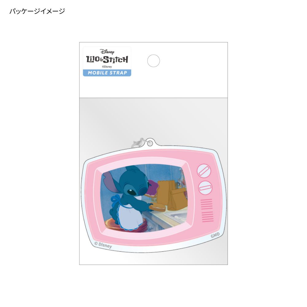 リロ＆スティッチ モバイルアクリルストラップ Lサイズ DNG-276C