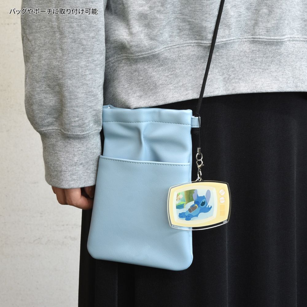 リロ＆スティッチ モバイルアクリルストラップ Lサイズ DNG-276D