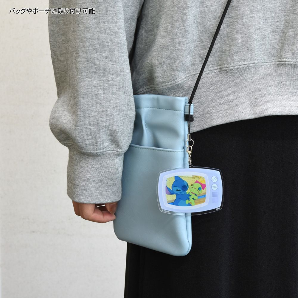 リロ＆スティッチ モバイルアクリルストラップ Lサイズ DNG-276E