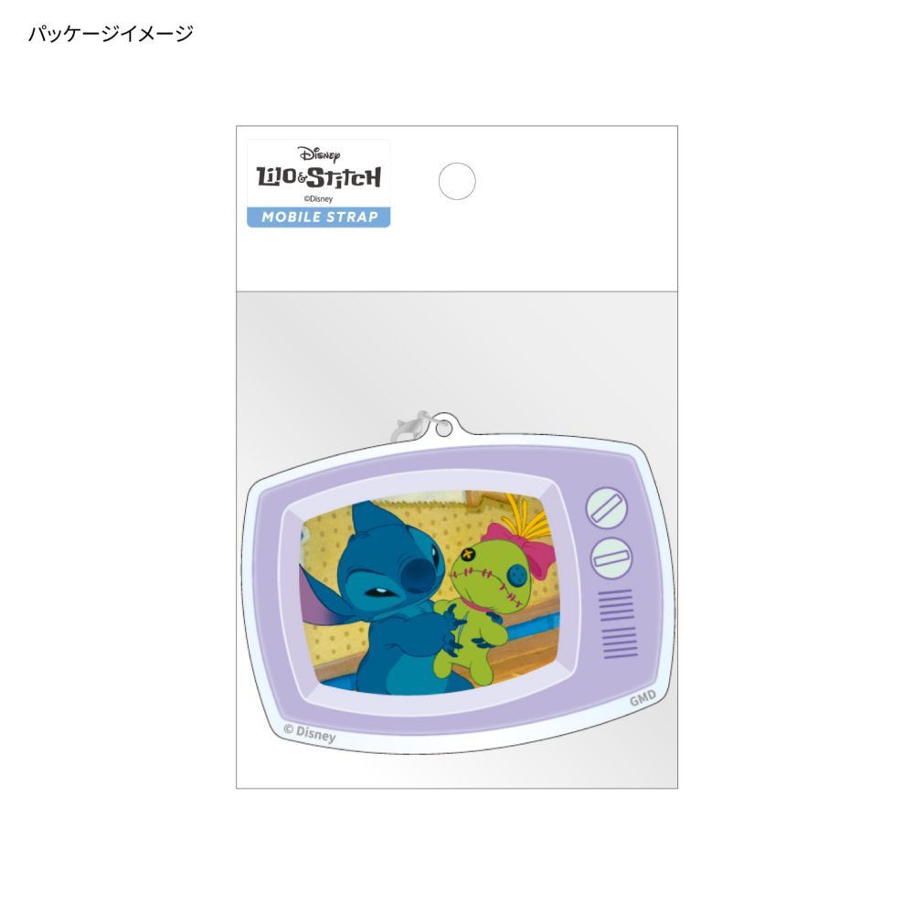リロ＆スティッチ モバイルアクリルストラップ Lサイズ DNG-276E