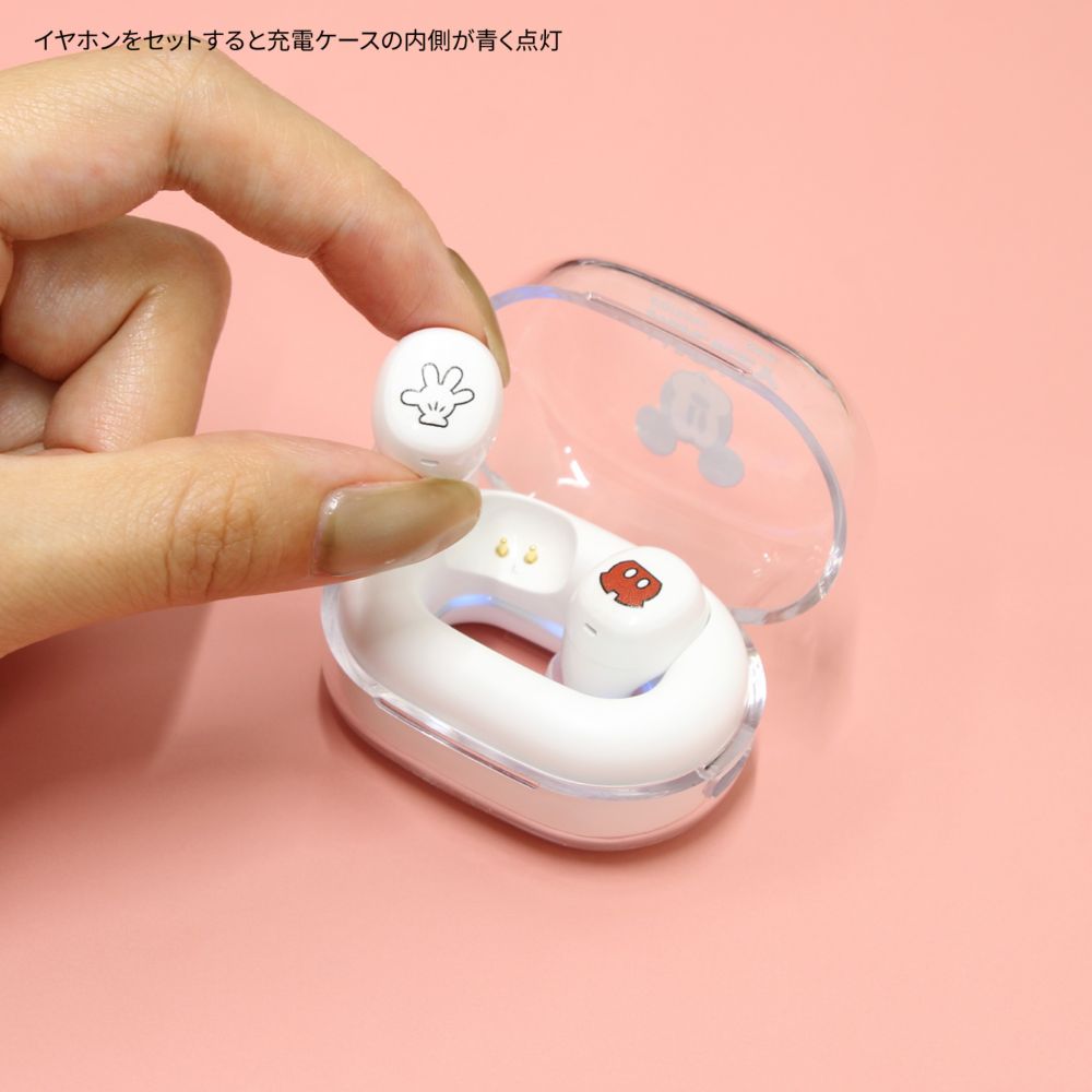 ミッキーマウス 完全ワイヤレスステレオイヤホン DNG-279MK