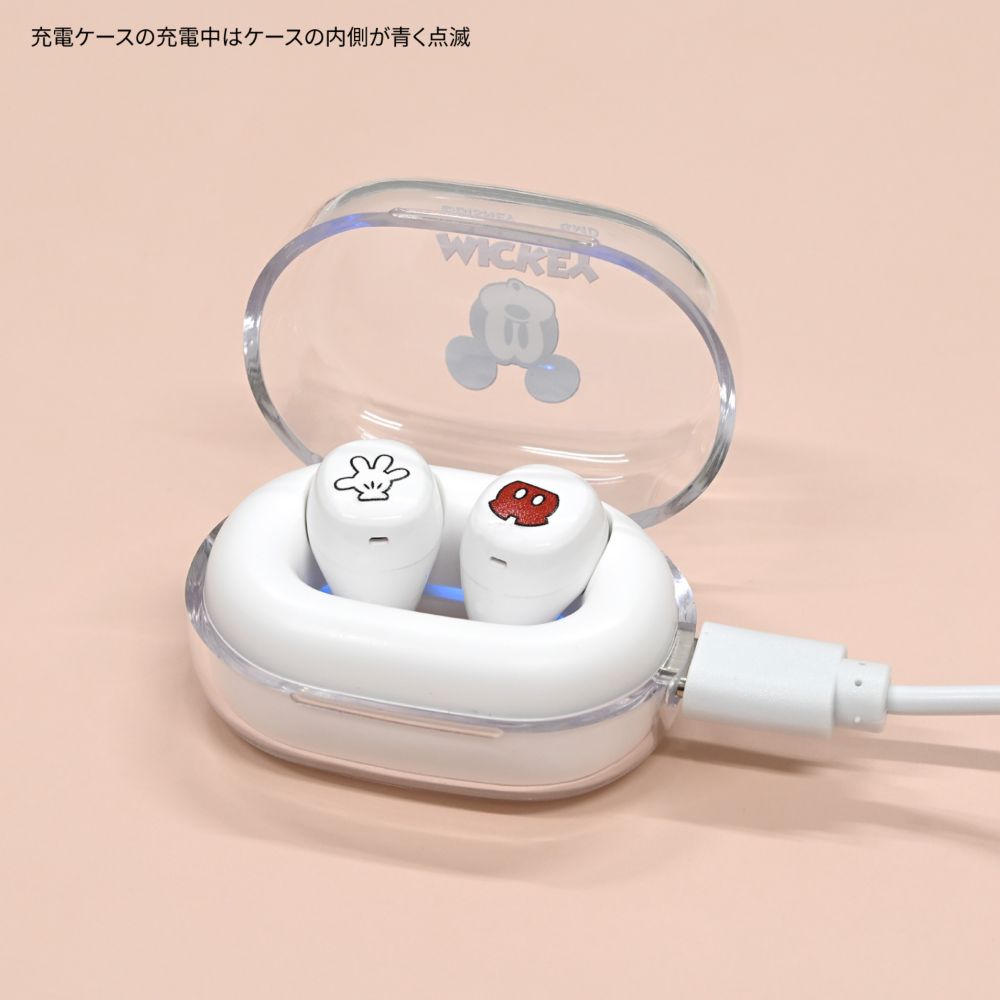 ミッキーマウス 完全ワイヤレスステレオイヤホン DNG-279MK