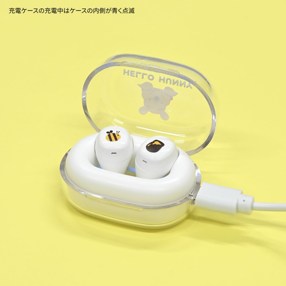 くまのプーさん 完全ワイヤレスステレオイヤホン DNG-279PO