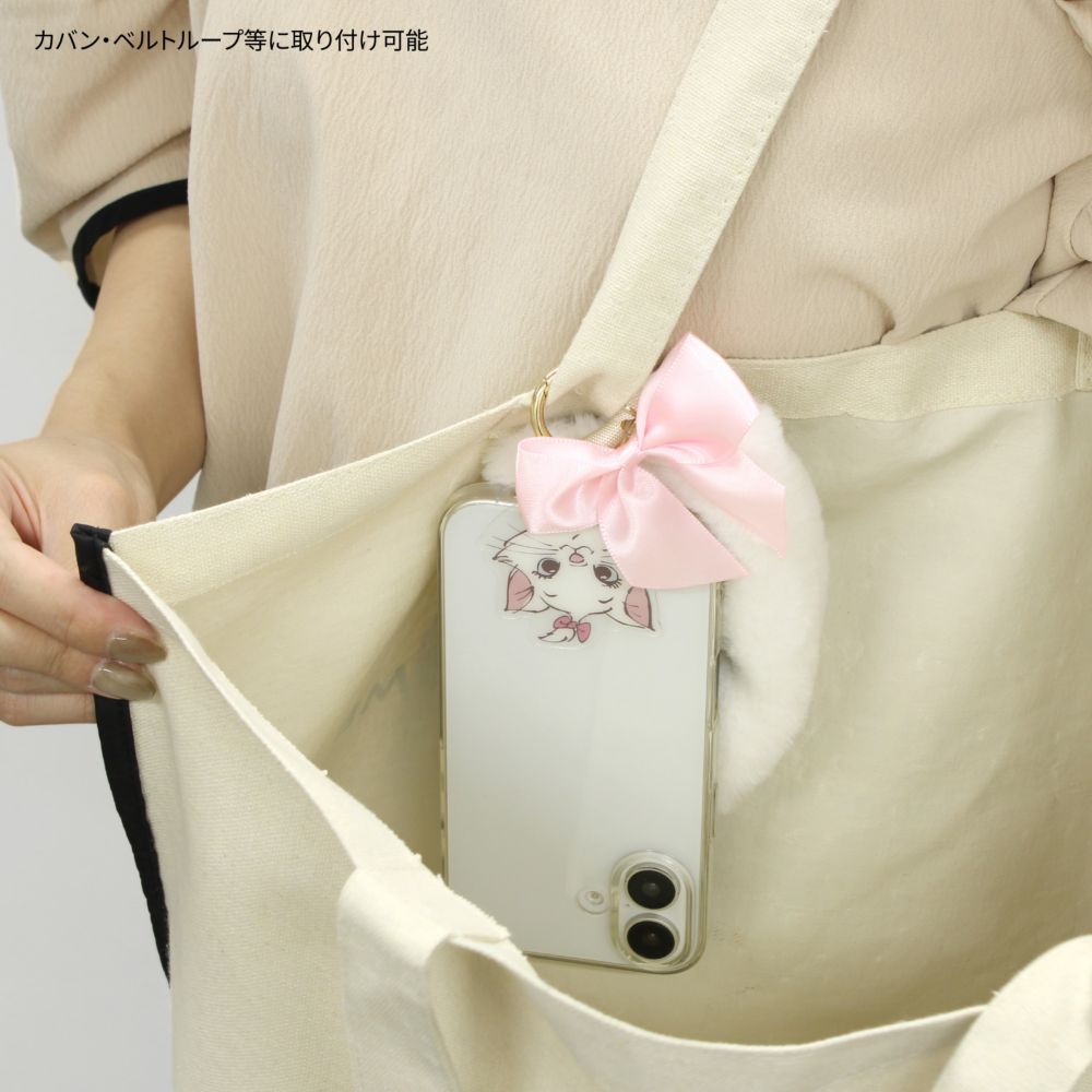 マリー マルチリングプラス ファーハンドストラップ DNG-282MR