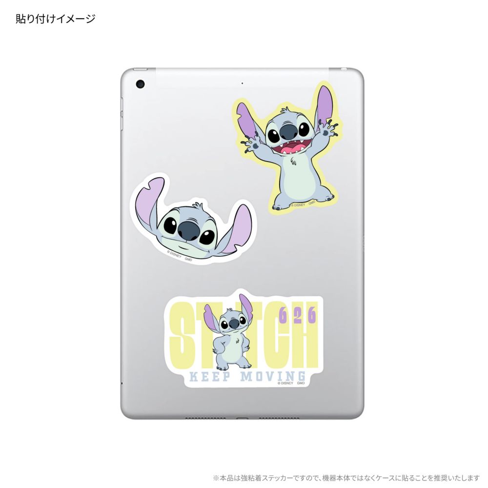 スティッチ  蓄光モバイルステッカー DNG-283ST
