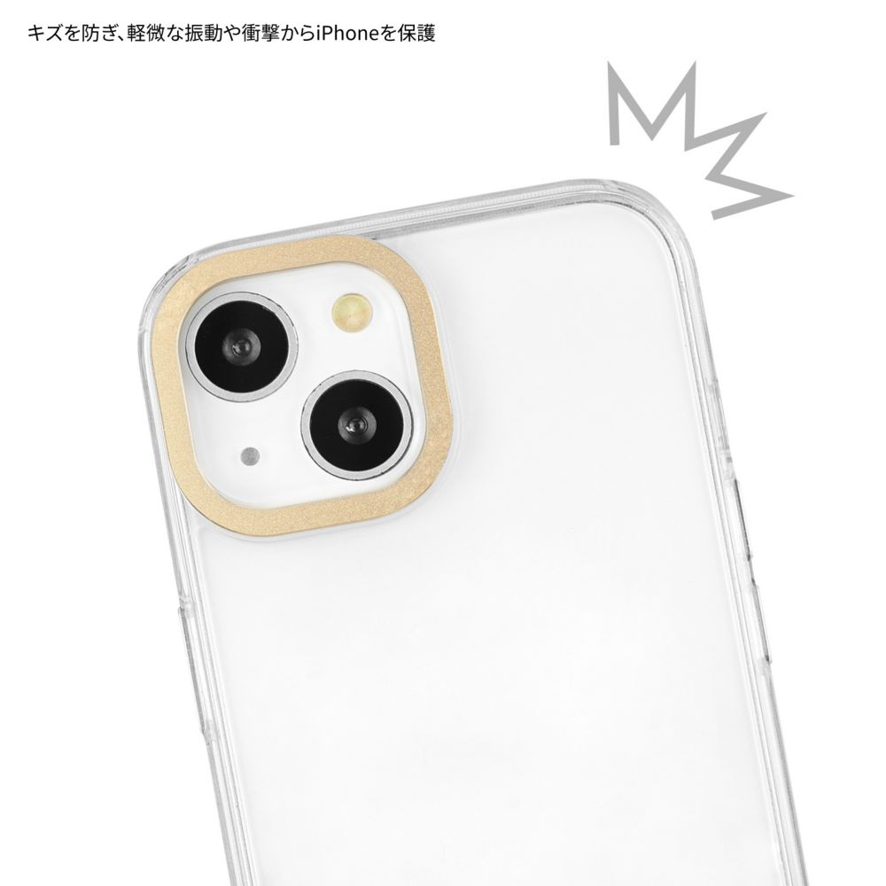 くまのプーさん Camera Frame iPhone 15 / 14 / 13 対応 ケース DNG-284PO