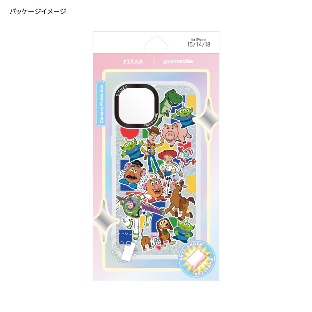 トイ・ストーリー Camera Frame iPhone 15 / 14 / 13 対応 ケース DNG-284TS