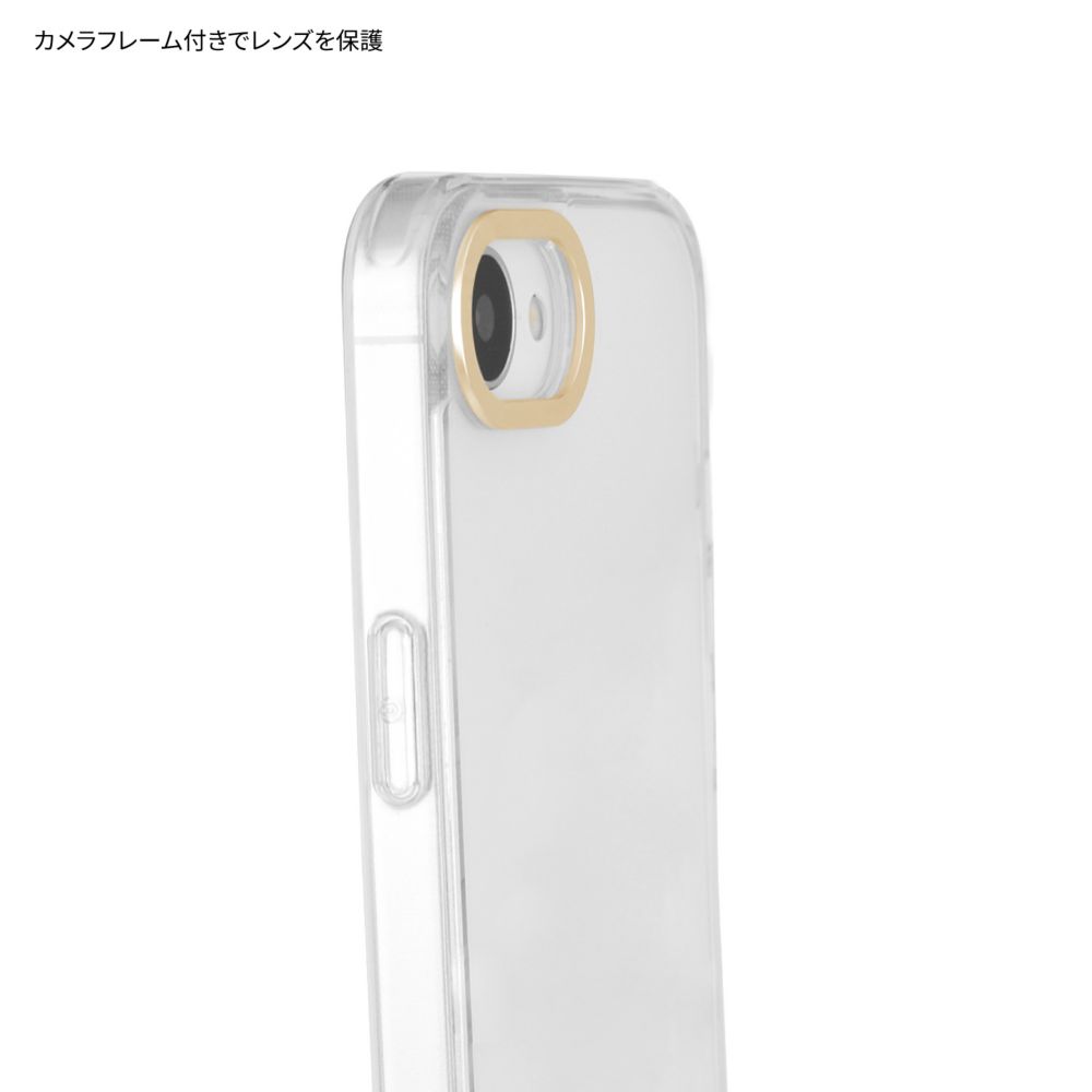 くまのプーさん Camera Frame iPhone 16e 対応 ケース DNG-286PO