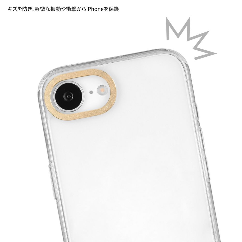 くまのプーさん Camera Frame iPhone 16e 対応 ケース DNG-286PO