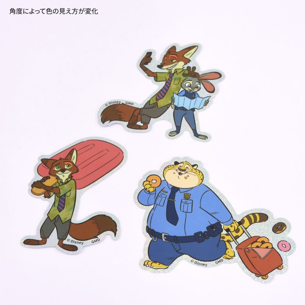ズートピア モバイルステッカー DNG-287NC