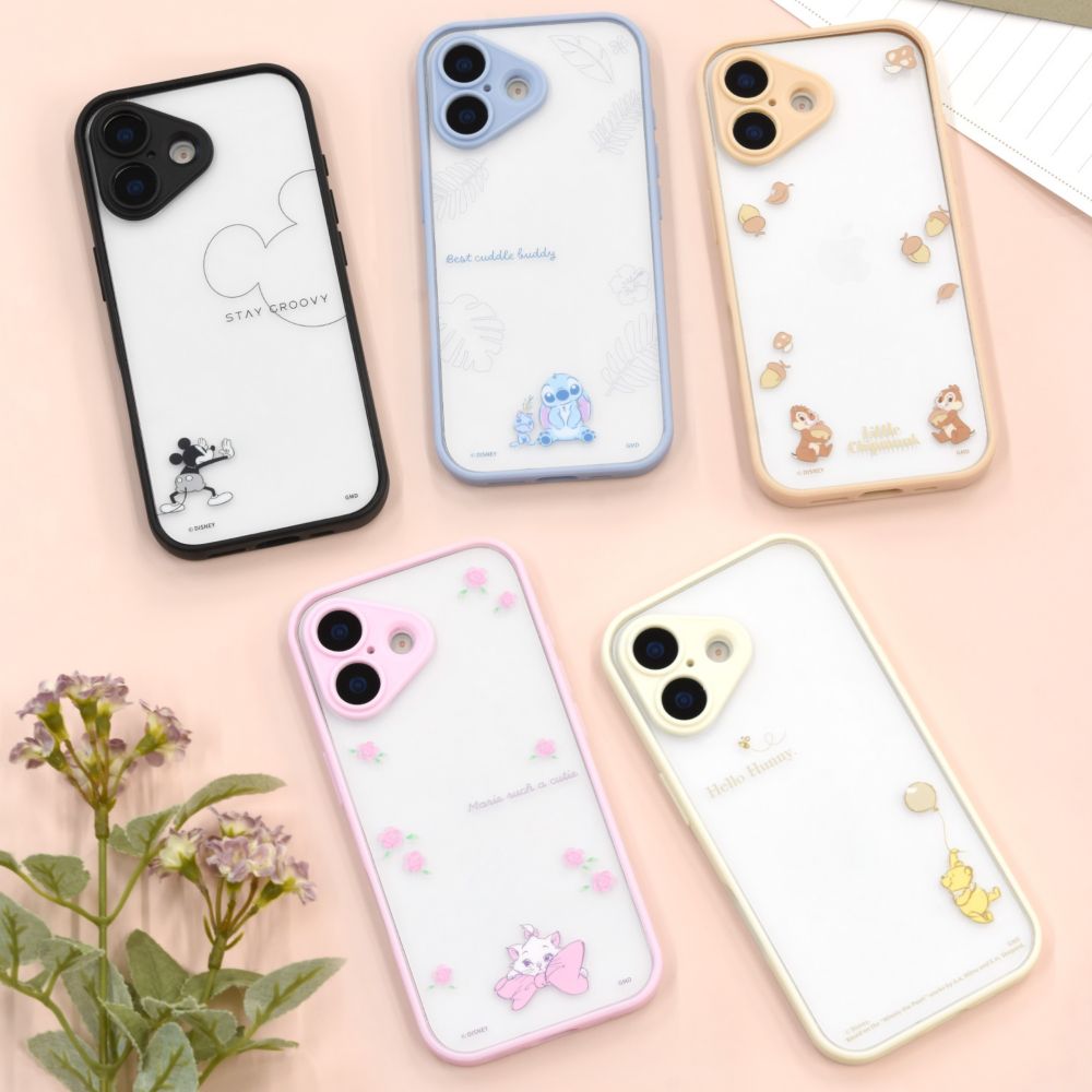 チップ＆デール IIIIfit プランプフレーム iPhone17 対応 ケース DNG-295CD