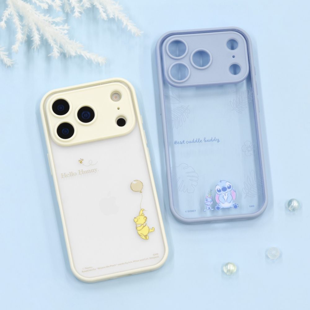 くまのプーさん IIIIfit プランプフレーム iPhone17 Pro 対応 ケース DNG-296PO