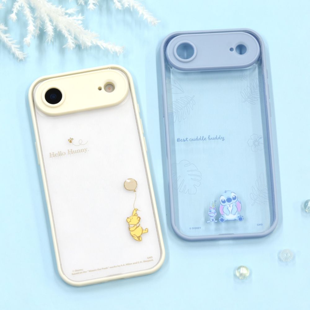 スティッチ IIIIfit プランプフレーム iPhone Air 対応 ケース DNG-297ST