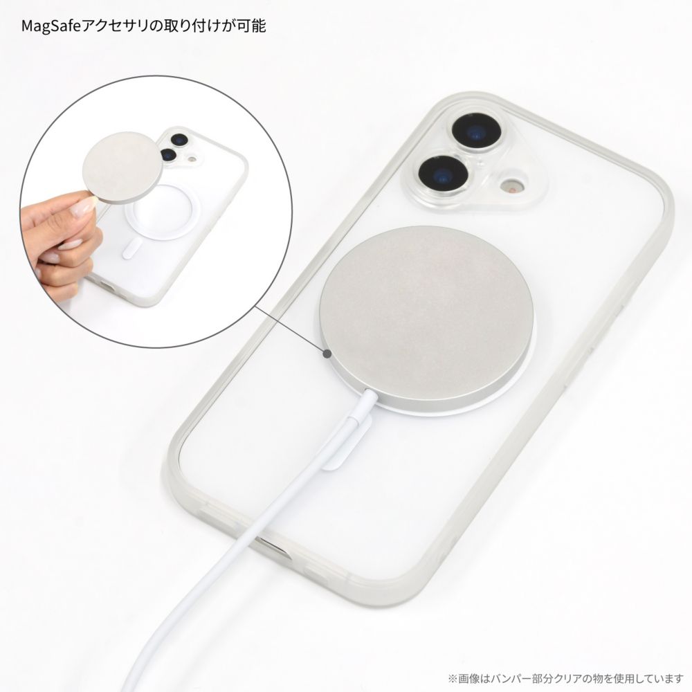 スティッチ IIIIfit プランプフレーム iPhone17 MagSafe 対応 ケース DNG-299ST