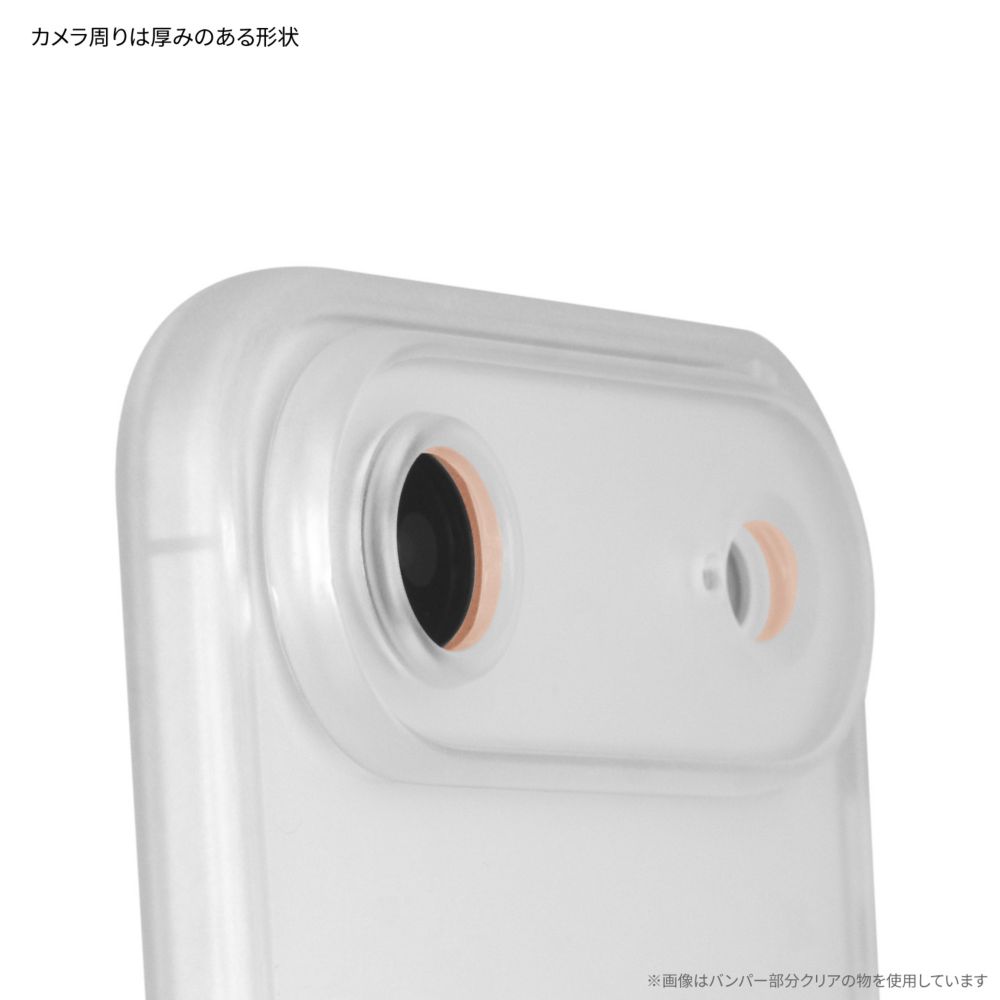 ミッキーマウス IIIIfit プランプフレーム iPhone Air MagSafe 対応 ケース DNG-301MK