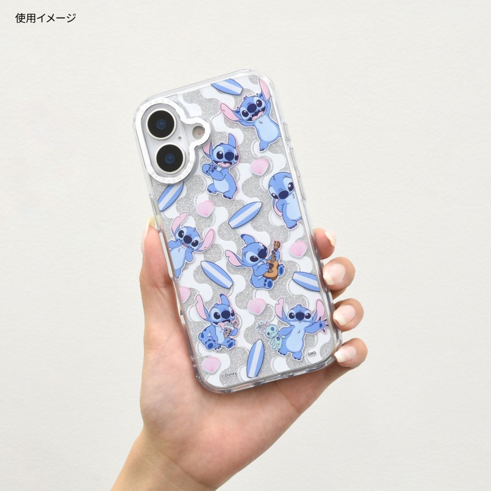 スティッチ Camera Frame iPhone17 対応 ケース DNG-303ST