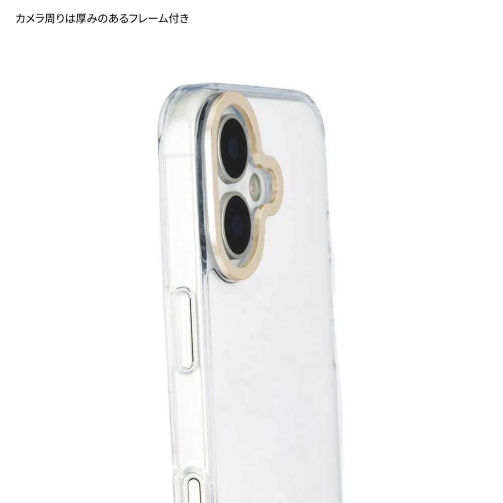 くまのプーさん Camera Frame iPhone17 対応 ケース DNG-303PO