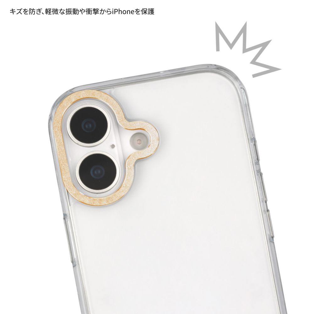 くまのプーさん Camera Frame iPhone17 対応 ケース DNG-303PO