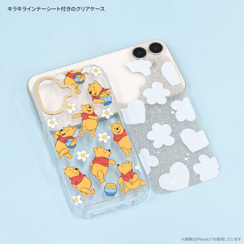 くまのプーさん Camera Frame iPhone Air 対応 ケース DNG-305PO