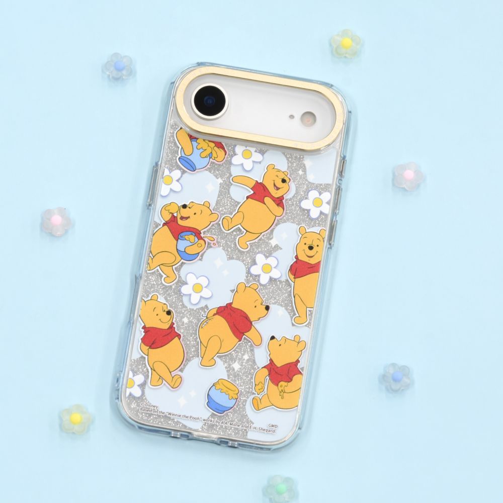 くまのプーさん Camera Frame iPhone Air 対応 ケース DNG-305PO