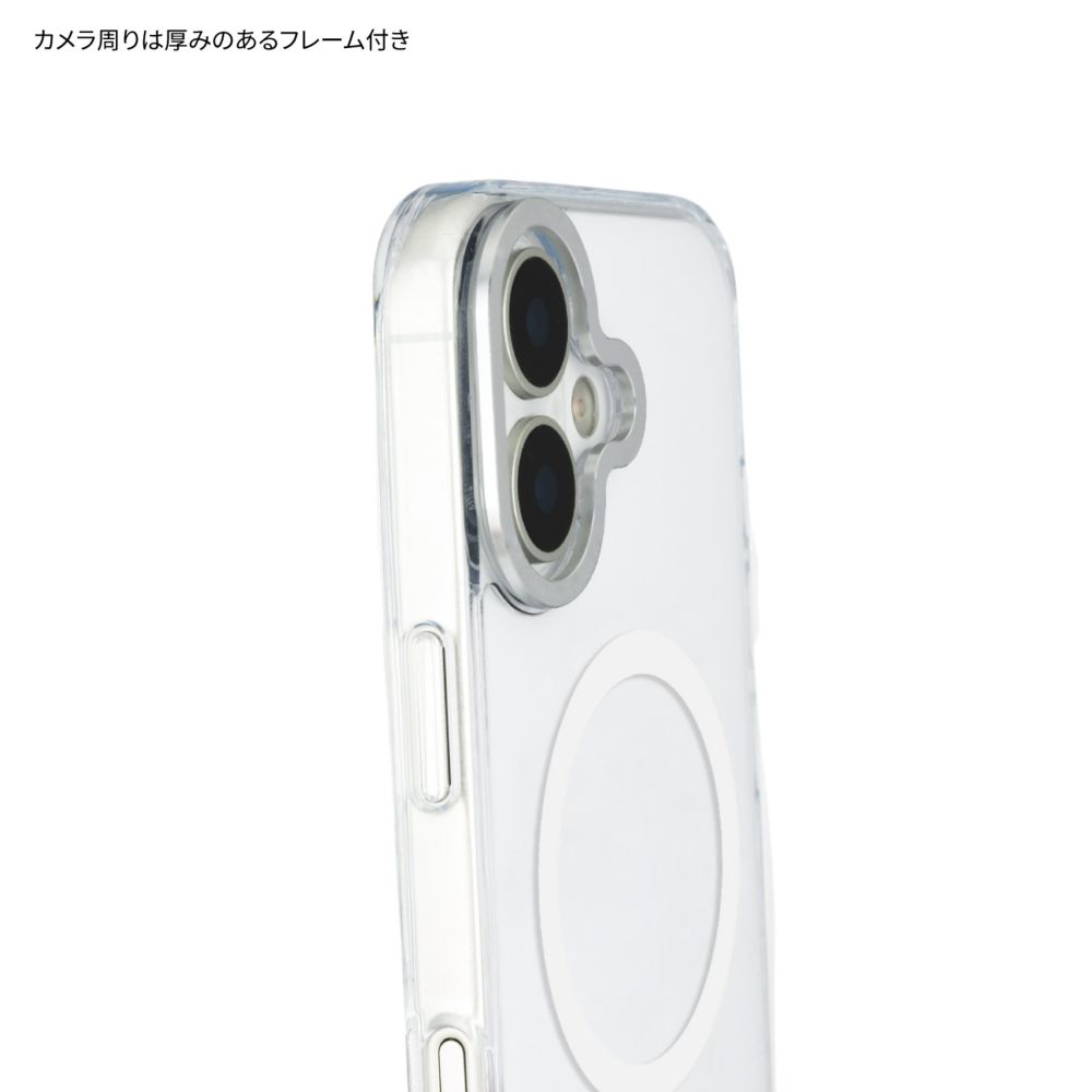 くまのプーさん Camera Frame iPhone17 MagSafe 対応 ケース DNG-306PO