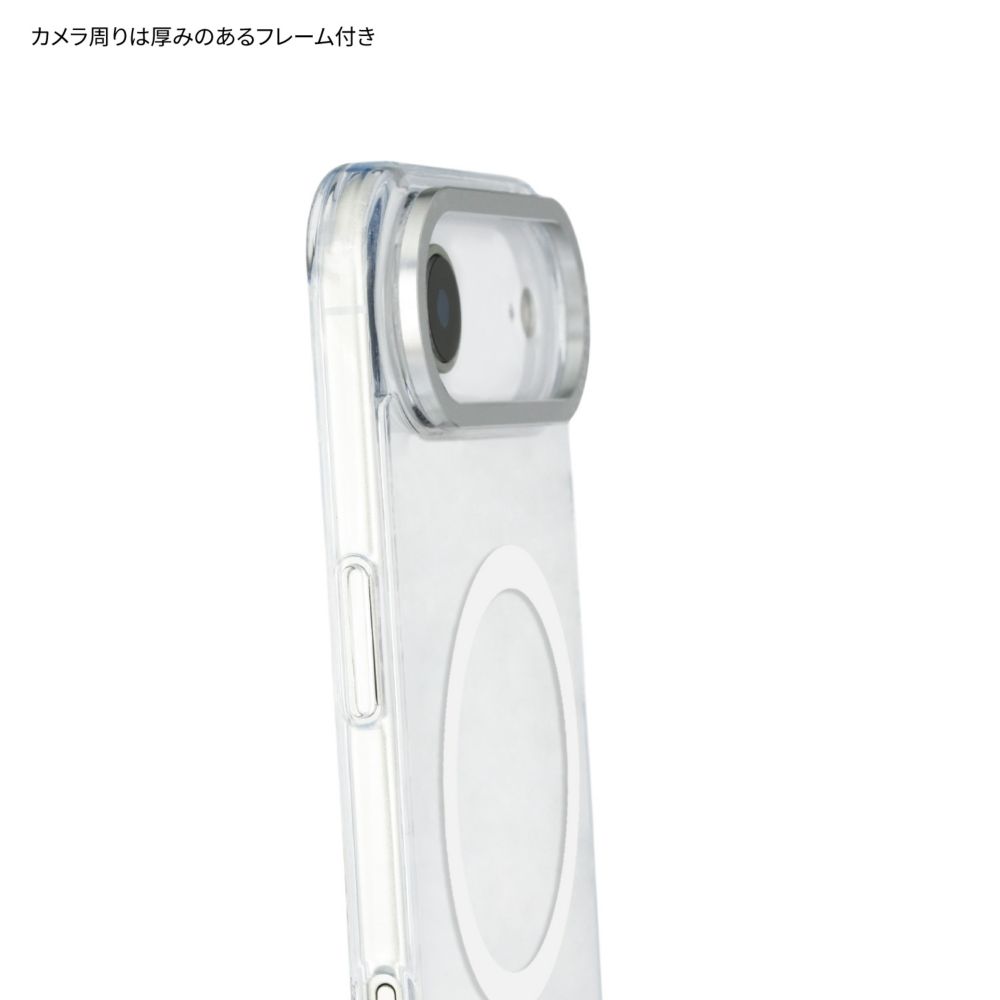 くまのプーさん Camera Frame iPhone Air MagSafe 対応 ケース DNG-308PO