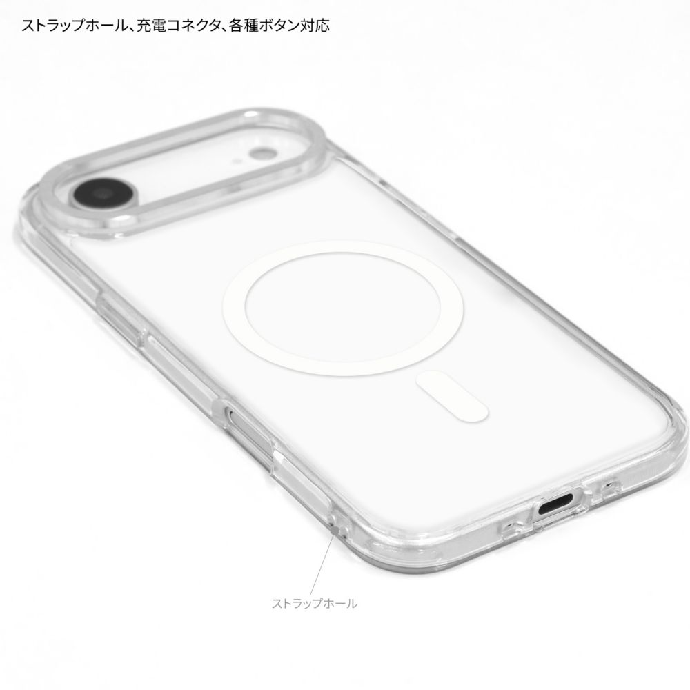 くまのプーさん Camera Frame iPhone Air MagSafe 対応 ケース DNG-308PO