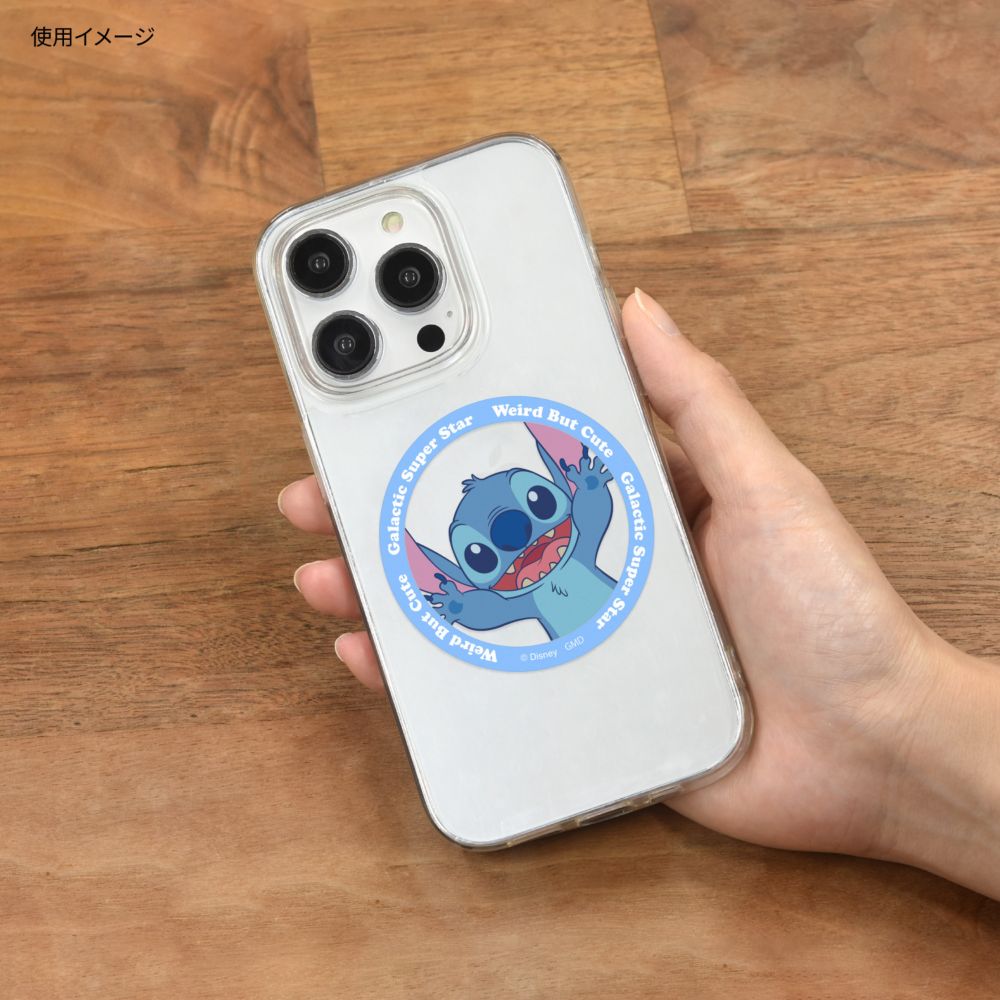 スティッチ MagSafe 対応 メタルステッカー DNG-309ST