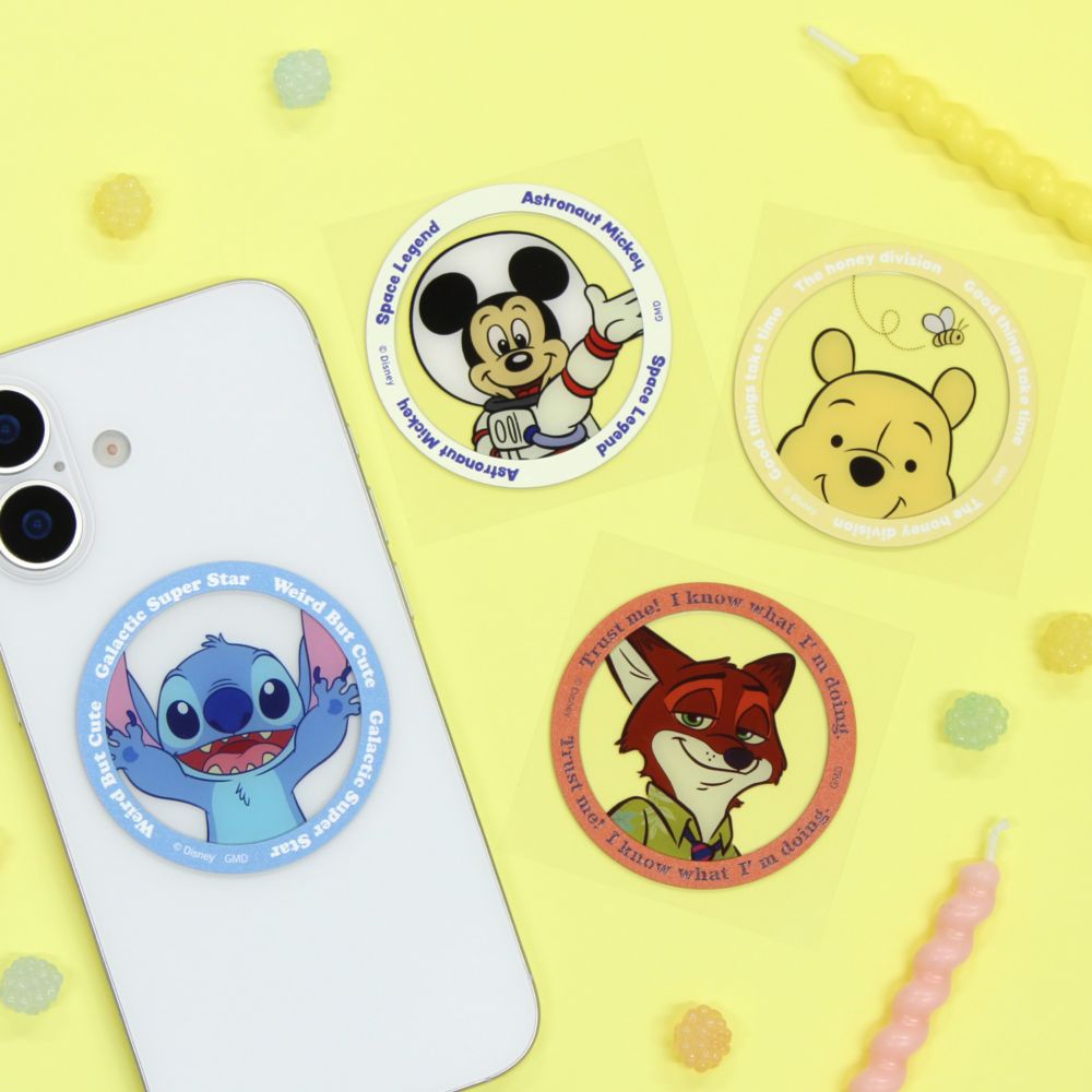 スティッチ MagSafe 対応 メタルステッカー DNG-309ST