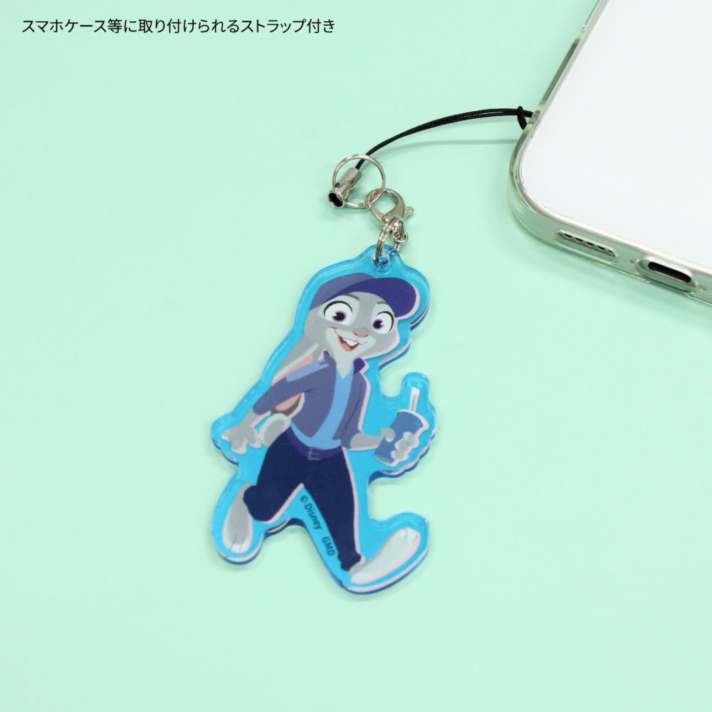 ズートピア ジュディ・ホップス モバイルアクリルストラップ Lサイズ DNG-313A