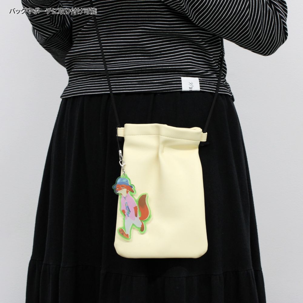 ズートピア ニック・ワイルド モバイルアクリルストラップ Lサイズ DNG-313B