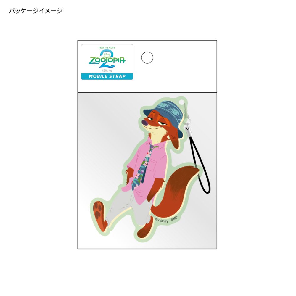 ズートピア ニック・ワイルド モバイルアクリルストラップ Lサイズ DNG-313B