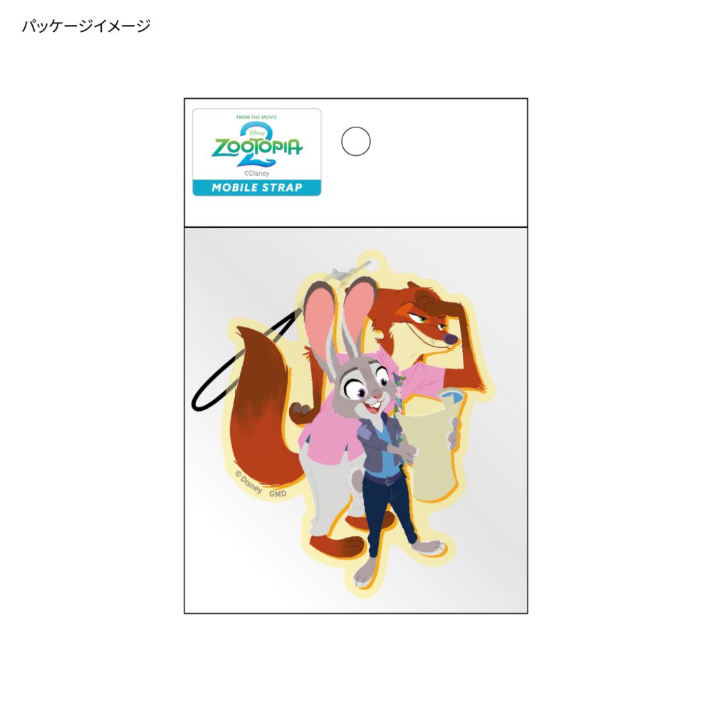 ズートピア ジュディ＆ニック モバイルアクリルストラップ Lサイズ DNG-313C