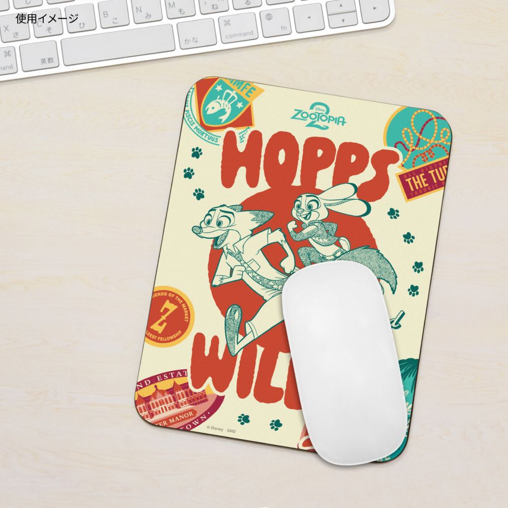ズートピア ジュディ＆ニック B マウスパッド DNG-315B