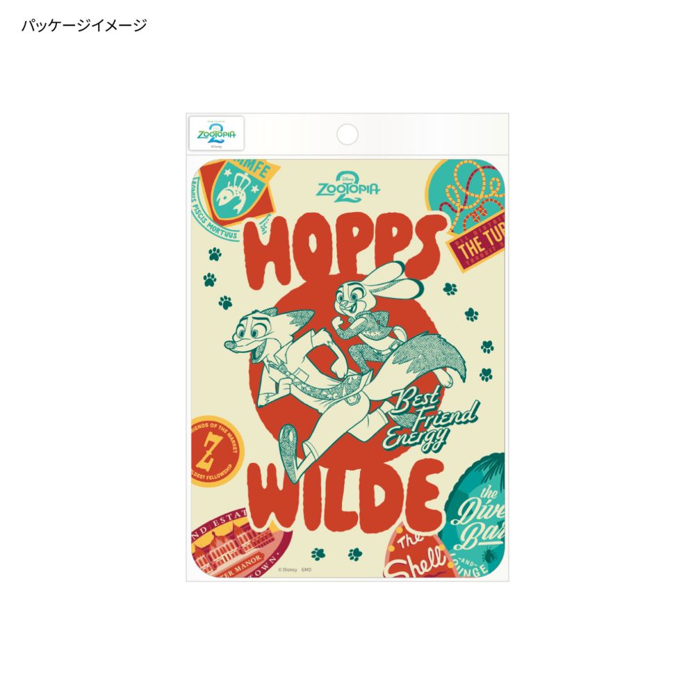 ズートピア ジュディ＆ニック B マウスパッド DNG-315B