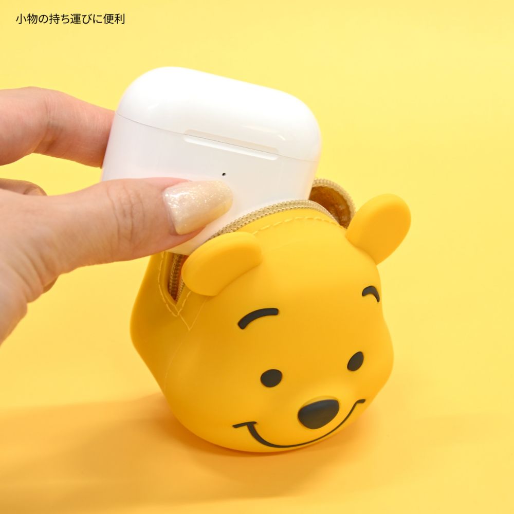 くまのプーさん MagSafe 対応 シリコンポーチ DNG-318PO