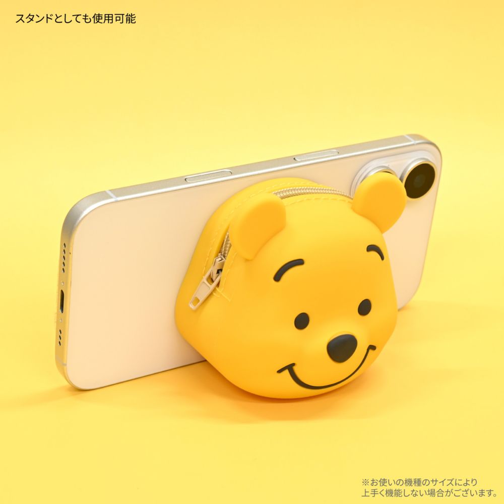 くまのプーさん MagSafe 対応 シリコンポーチ DNG-318PO