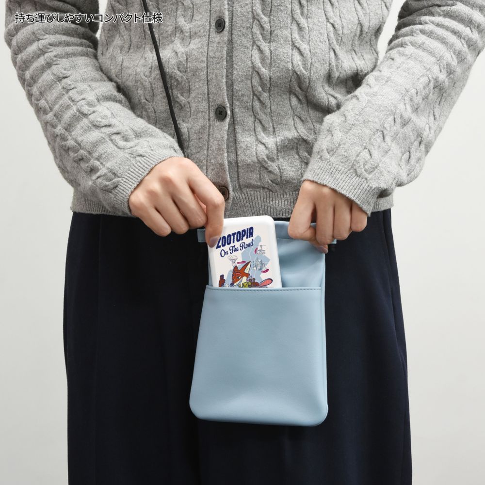 ズートピア ニック＆ジュディ MagSafe 対応 ワイヤレス リチウム充電器 5000mAh DNG-321ZT