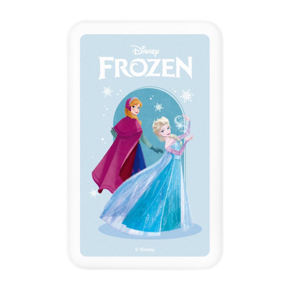 アナ＆エルサ MagSafe 対応 ワイヤレス リチウム充電器 5000mAh DNG-321FR