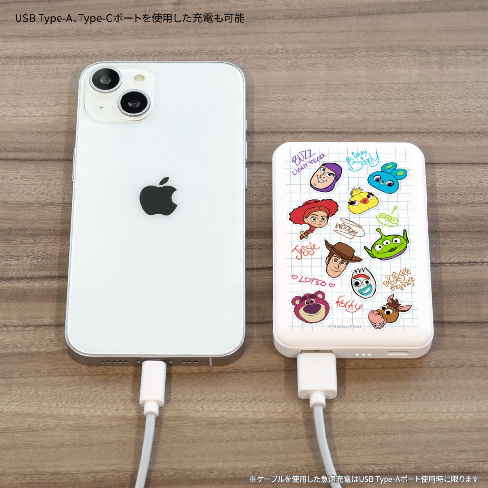トイ・ストーリー MagSafe 対応 ワイヤレス リチウム充電器 5000mAh DNG-321TS