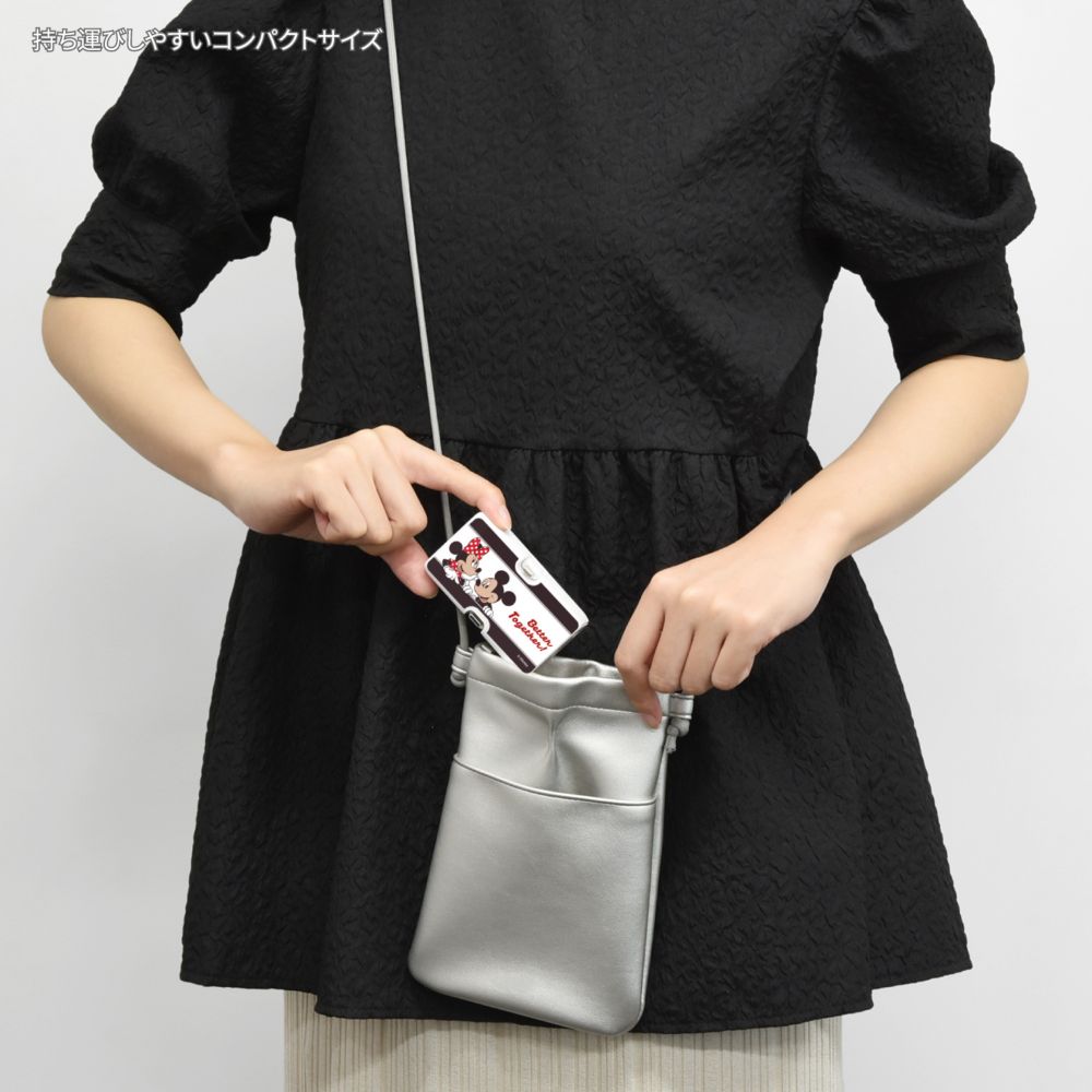 ミッキー＆ミニー Lightning / Type-C コネクタ付き リチウムイオン充電器 4000mAh DNG-322MKM