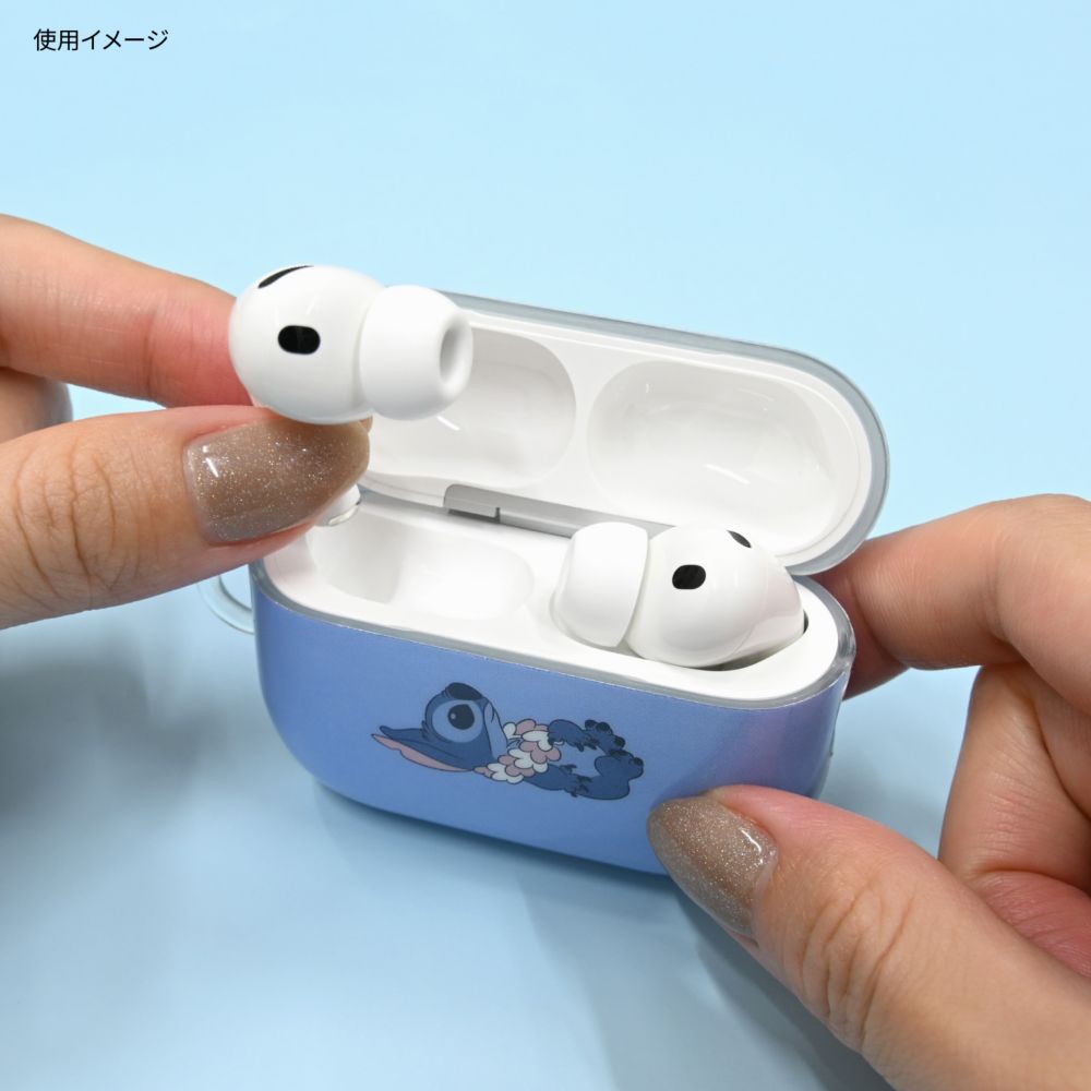 スティッチ AirPods Pro 3 対応 ソフトケース DNG-324ST